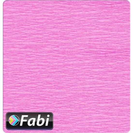 Fabi Χαρτί Γκοφρέ Ροζ 50x200εκ.