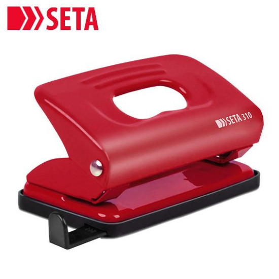 Διακορευτής SETA 310 Μεταλλικός 10 Φύλλων με Οδηγό Κόκκινο