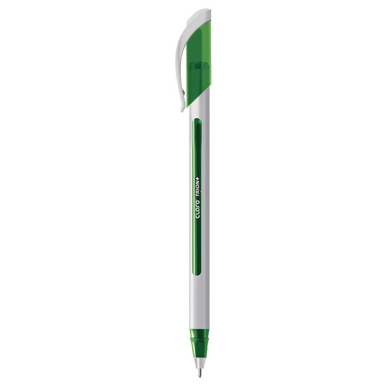 Claro Στυλό Ballpoint 1.0mm με Πράσινο Mελάνι Trion Plus