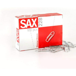 Sax Συνδετήρες 20mm 100τμχ