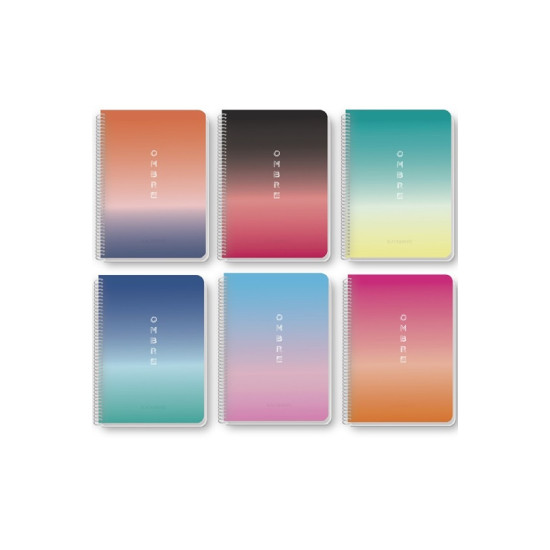 Τετραδιο Σπιραλ Α4 3Θ 90φύλλα Ompre Τετραδιο Σπιραλ Α4 3Θ 90φύλλα Ompre