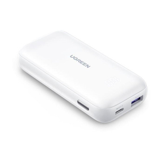 Ugreen Power Bank 10000mAh 30W Power Delivery / Quick Charge 3.0 Λευκό