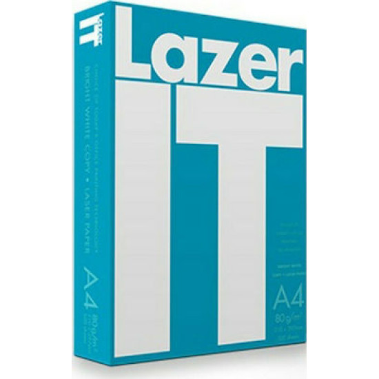 Lazer IT 80gr/m² A4 500 φύλλα