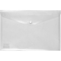 Φάκελος με κουμπί λευκός GROOVY Φάκελος με κουμπί λευκός GROOVY