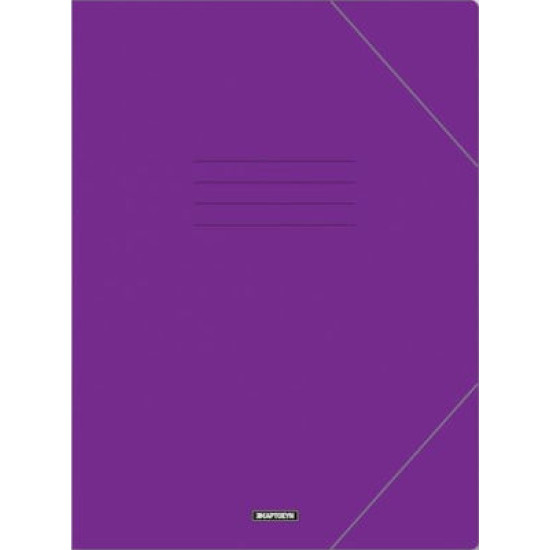 Χαρτοσύν Ντοσιέ πρεσπάν με λάστιχο 24x35εκ μωβ (918)