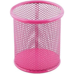 +Efo Μολυβοθήκη Συρμάτινη Ροζ 9x10cm +Efo Μολυβοθήκη Συρμάτινη Ροζ 9x10cm