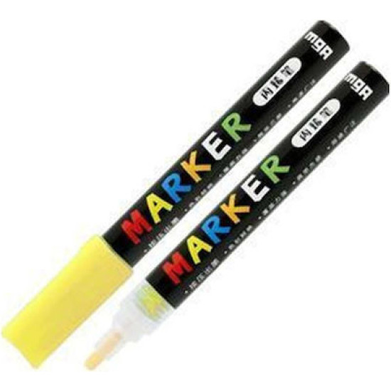 M&G  Ακρυλικός Μαρκαδόρος 2mm Lucifer Yellow