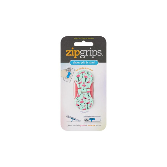 ZIPGRIPS HOLDER KINHTOY, ΣΧΕΔΙΟ FLAMINGO THINKING GIFTS