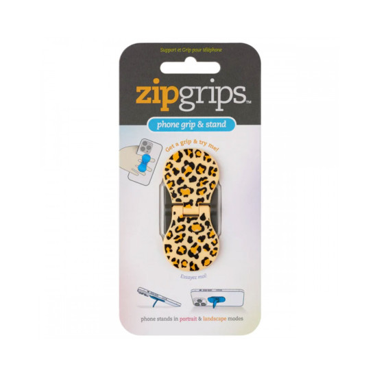 ZIPGRIPS HOLDER KINHTOY, ΣΧΕΔΙΟ LEOPARD SKIN THINKING GIFTS